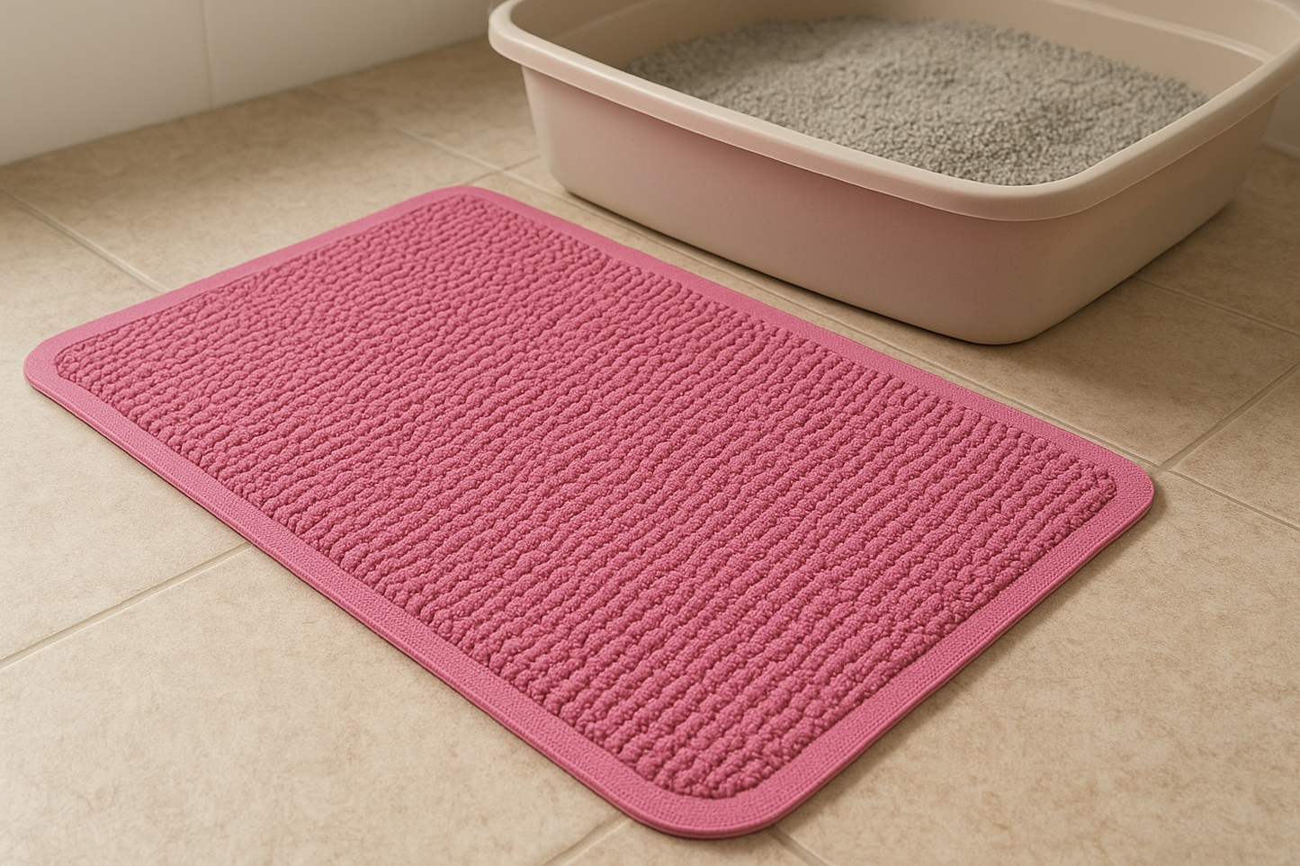 EVA Double Layer Cat Litter Mat