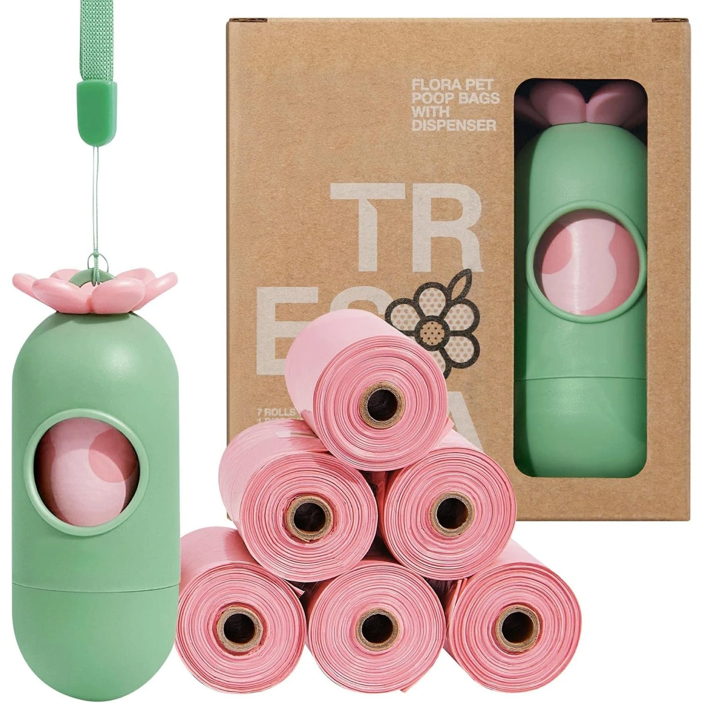 Pet-Friendly Strawberry Waste Bags